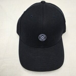 G/FORE Waxed Woven Cotton Blend Relaxed Golf Hat Color Twilight O/S